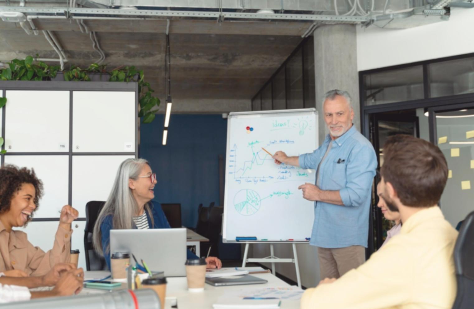 Spazio di meditazione creato in ufficio